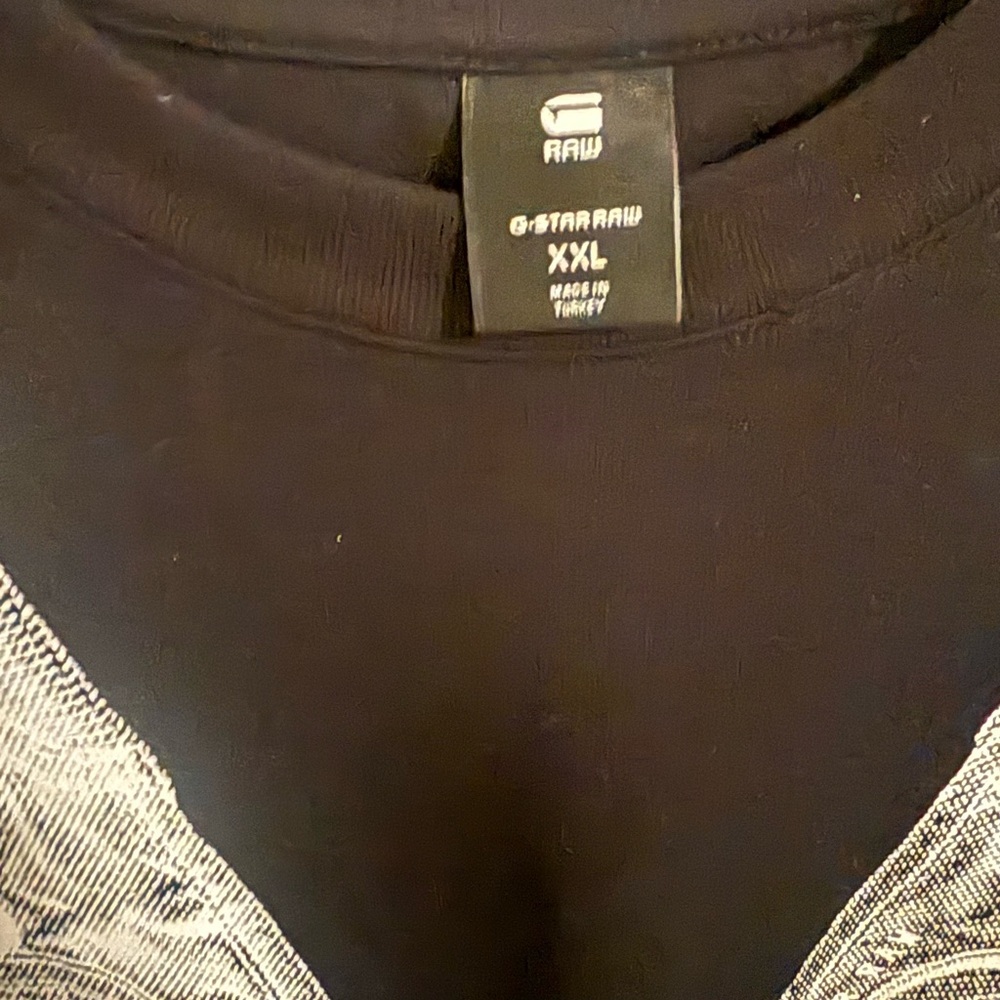 G Star’s Archive Vest Boxy T-Shirt Black Graphic - Picture 4 of 6